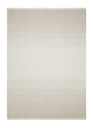 Detail View - Click To Enlarge - ALONPI - Moltrasio Cashmere Silk Throw — Ecru