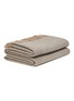 ALONPI Melrose Cashmere Throw — Grey Beige