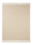 Detail View - Click To Enlarge - ALONPI - Vigo Cashmere Throw — Beige Ecru