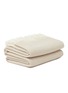 ALONPI Vigo Cashmere Throw — Beige Ecru