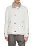 Main View - Click To Enlarge - BRUNELLO CUCINELLI - Button Up 3-Layer Nylon Blend Jacket