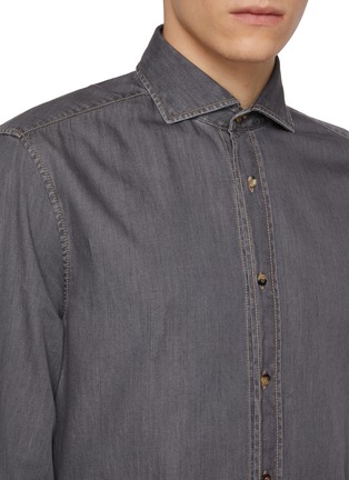  - BRUNELLO CUCINELLI - Denim Shirt