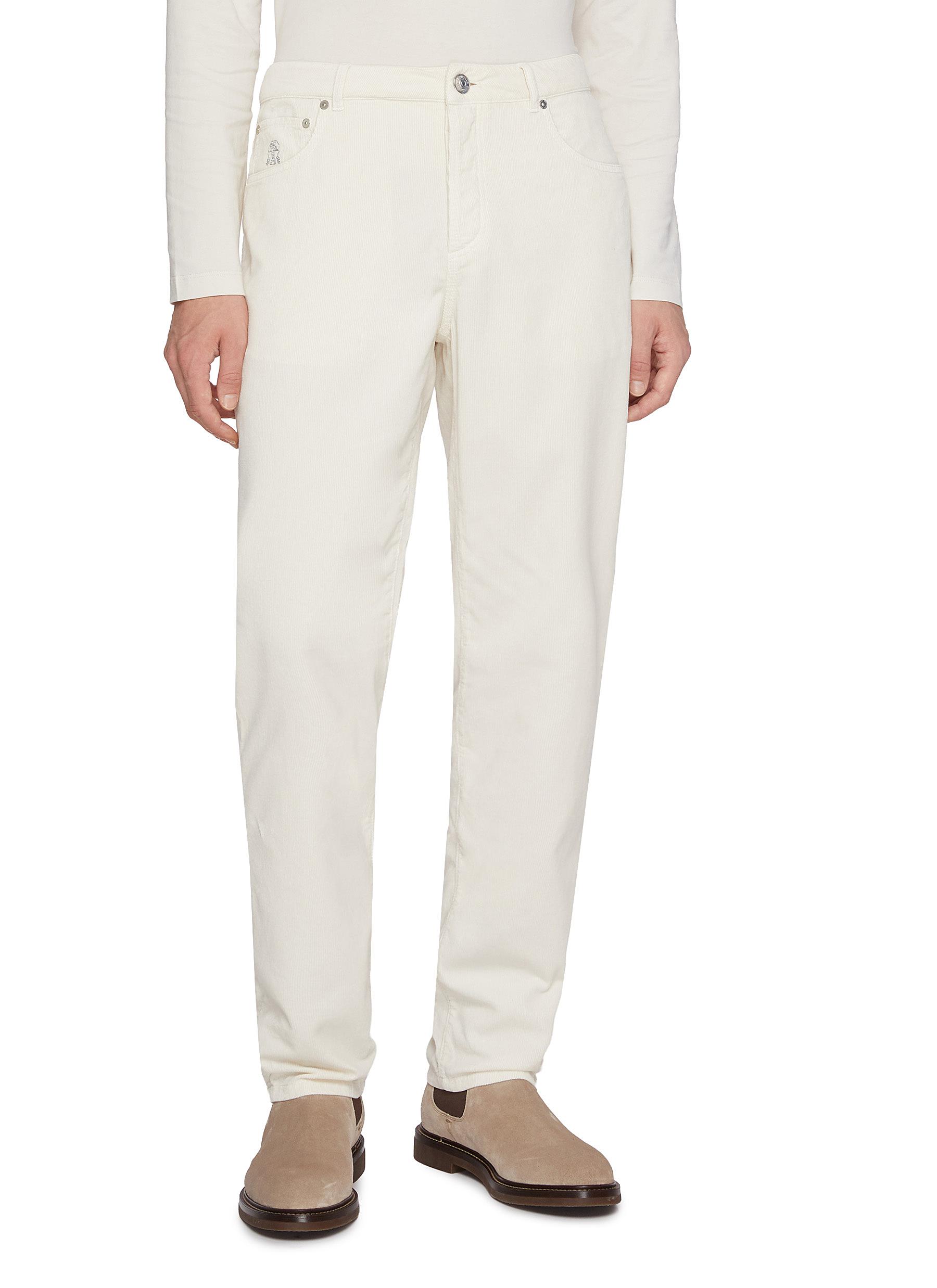 BRUNELLO CUCINELLI | Cotton Corduroy Pants | Men | Lane Crawford
