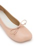 Detail View - Click To Enlarge - MM6 MAISON MARGIELA - 30 Square Toe Leather Ballerina Pumps