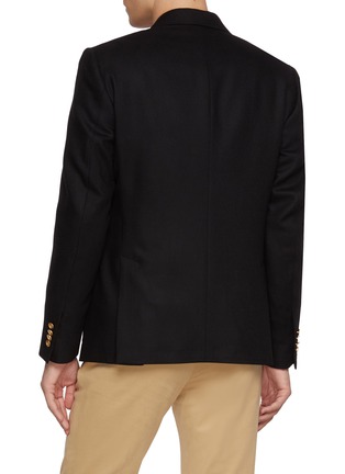 Back View - Click To Enlarge - LARDINI - Single Breasted Notch Lapel Blazer