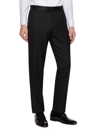 Back View - Click To Enlarge - LARDINI - Single Breasted Twill Soirée Suit