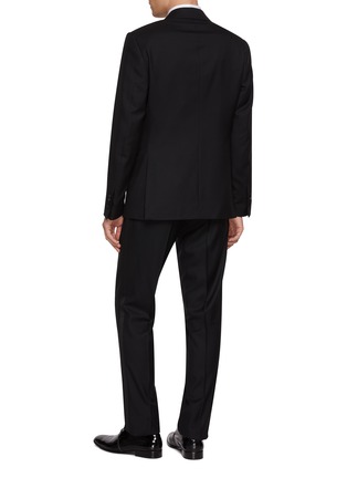 Front View - Click To Enlarge - LARDINI - Single Breasted Twill Soirée Suit