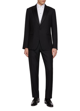Main View - Click To Enlarge - LARDINI - Single Breasted Twill Soirée Suit