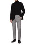 Figure View - Click To Enlarge - LARDINI - Single Breasted Notch Lapel Knit Blazer