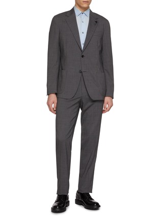 Main View - Click To Enlarge - LARDINI - Single Breasted Easy Wear Suit