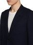  - LARDINI - Single Breasted Notch Lapel Knit Blazer