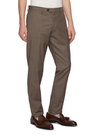 Back View - Click To Enlarge - LARDINI - Single Breasted Plain Weave Suit