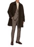 Figure View - Click To Enlarge - LARDINI - Single Breasted Plain Weave Suit