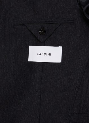  - LARDINI - Single Breasted Striped Flannel Suit