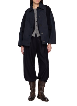 Figure View - Click To Enlarge - BARRIE - x Mackintosh Cotton Caban Coat