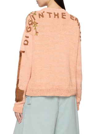 Back View - Click To Enlarge - STORY MFG - Sunwell Hand Knit Cardigan