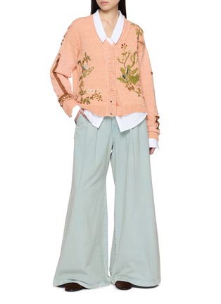 Figure View - Click To Enlarge - STORY MFG - Sunwell Hand Knit Cardigan