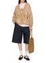 Figure View - Click To Enlarge - STORY MFG - Bule Knitted Cardigan