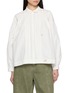 STORY MFG Still Double Collar Embroidery Cotton Shirt