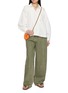 Figure View - Click To Enlarge - STORY MFG - Still Double Collar Embroidery Cotton Shirt