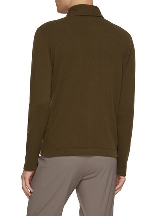 Back View - Click To Enlarge - PIACENZA 1733 - Flap Pocket Wool Overshirt