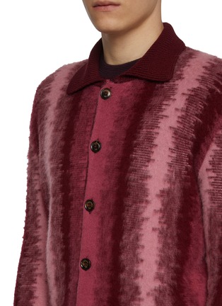  - PIACENZA 1733 - Patterned Button Up Wool Overshirt