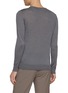 Back View - Click To Enlarge - PIACENZA 1733 - Crewneck Wool Silk Sweater