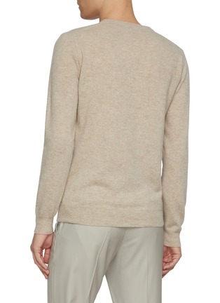 Back View - Click To Enlarge - PIACENZA 1733 - Crewneck Wool Cashmere Sweater