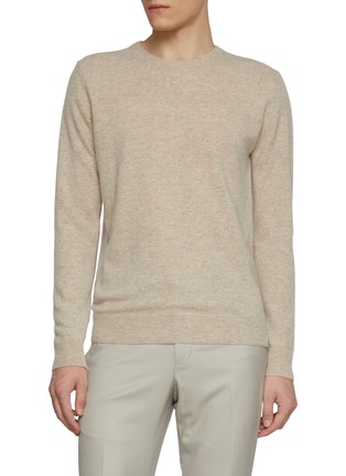 Main View - Click To Enlarge - PIACENZA 1733 - Crewneck Wool Cashmere Sweater