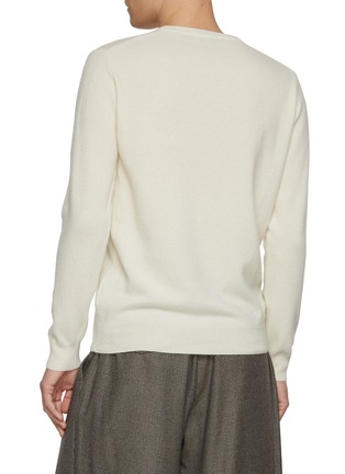 Back View - Click To Enlarge - PIACENZA 1733 - Crewneck Wool Cashmere Sweater
