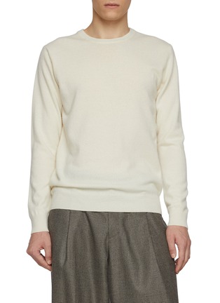 Main View - Click To Enlarge - PIACENZA 1733 - Crewneck Wool Cashmere Sweater
