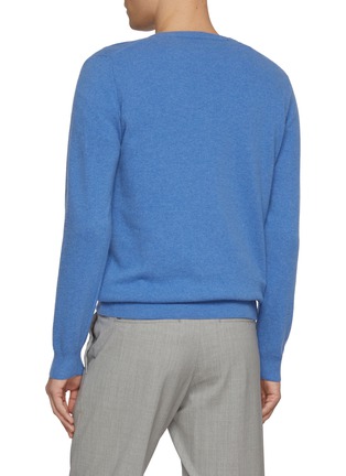 Back View - Click To Enlarge - PIACENZA 1733 - Crewneck Wool Cashmere Sweater