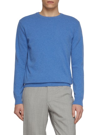Main View - Click To Enlarge - PIACENZA 1733 - Crewneck Wool Cashmere Sweater