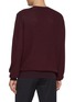 Back View - Click To Enlarge - PIACENZA 1733 - Crewneck Wool Silk Cashmere Sweater