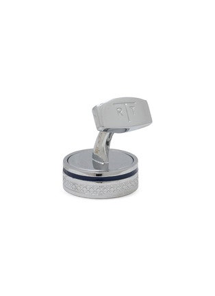Detail View - Click To Enlarge - TATEOSSIAN - Palladium Plated Rotaring Gear Septa Gears Cufflinks