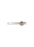 TATEOSSIAN Palladium Enamel Industrial Gears Tie Clip