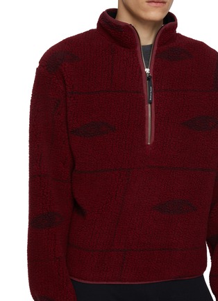  - DISTRICT VISION - Half Zip Fleece Jacket