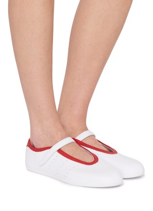 Figure View - Click To Enlarge - ADIDAS - Stan Smith Low Top Leather Women's Sneakers