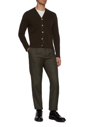 Figure View - Click To Enlarge - BARRIE - x Mackintosh V-Neck Cardigan