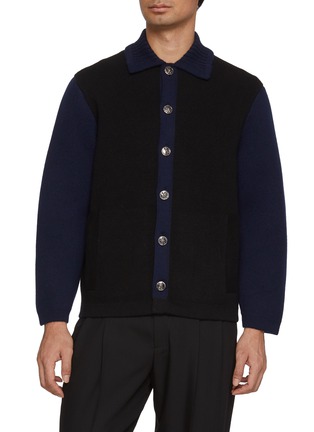 Main View - Click To Enlarge - BARRIE - x Mackintosh V-Neck Cardigan