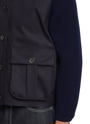  - BARRIE - x Mackintosh Sleeveless Cotton Rain Vest