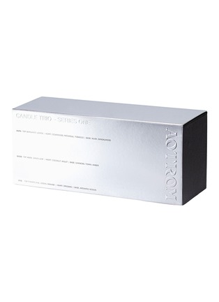 Detail View - Click To Enlarge - AOTROM - Series One Candle Trio — Aura, Moss & Vine