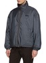 Detail View - Click To Enlarge - PRADA - Reversible Re-Nylon Piuma Hooded Windbreaker