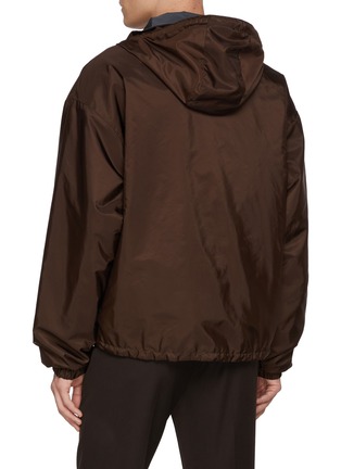 Back View - Click To Enlarge - PRADA - Reversible Re-Nylon Piuma Hooded Windbreaker