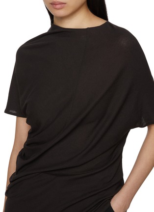  - GIA STUDIOS - Freyd Twisted Cotton T-Shirt