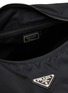 Detail View - Click To Enlarge - PRADA - Explore Re-Nylon Leather Shoulder Bag