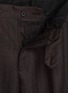 Detail View - Click To Enlarge - RING JACKET - Notch Lapel Single Breasted Milled Herringbone Wool Suit
