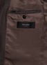  - RING JACKET - Notch Lapel Single Breasted Milled Herringbone Wool Suit