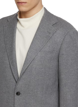  - RING JACKET - Notch Lapel Single Breasted Wool Blazer