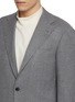  - RING JACKET - Notch Lapel Single Breasted Wool Blazer